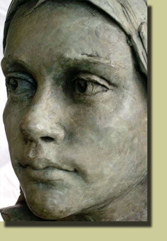 Josephine. A bronze portrait